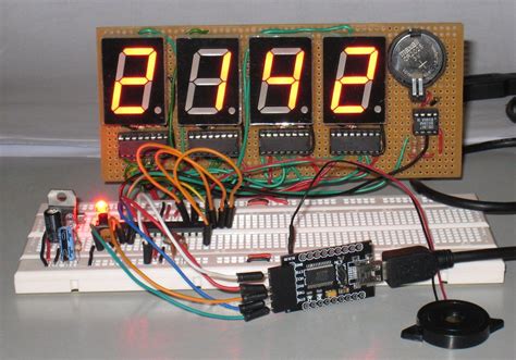 Arduino For Beginners Digital Clock With Segments Led And Rtc