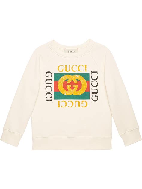 Gucci Kids Childrens Sweatshirt With Gucci Logo Farfetch