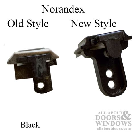 Sash Retainer Norandex Window Tilt Latch Pair Black