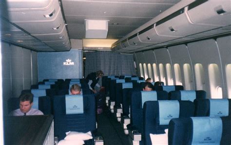 Klm 747 Coach Cabin Vintage Airlines Klm Royal Dutch Airlines