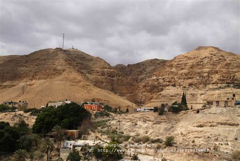 Jericho at mount of temptation. Jericho, Mt. of Temptation | The Mount of Temptation was ...