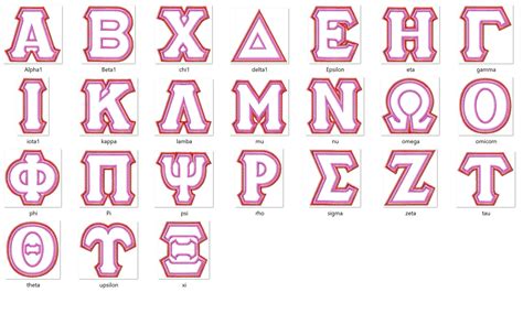Greek Alphabet Svg Greek Letters Svg Fraternity Letters Svg Etsy Kulturaupice