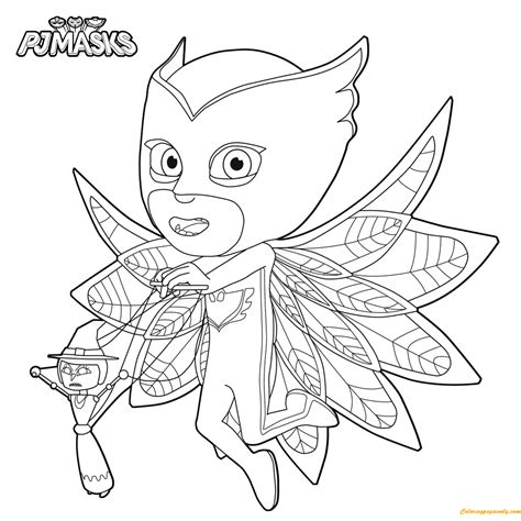 Pj Masks Kids Coloring Page Free Printable Coloring Pages