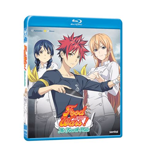 Food Wars Season 4 The Fourth Plate Complete Collection Sentai