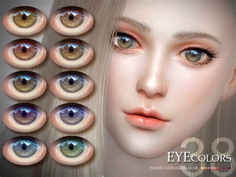 S Club Ll Thesims4 Eyecolor 38 The Sims 4 Catalog