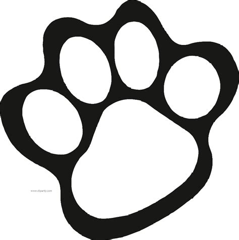 Download High Quality paw prints clip art vector Transparent PNG Images