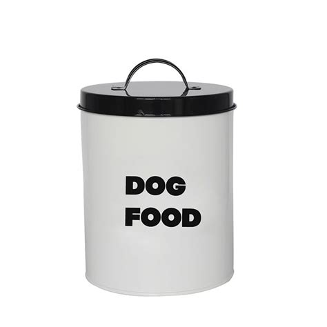 Premium Quality Galvanized Metal Pet Food Storage Container For Dog And