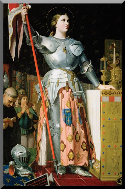 St Joan Of Arc Banner Stand Catholic To The Max Online Catholic Store