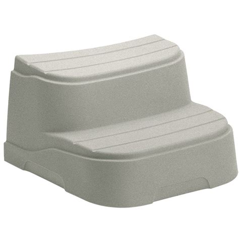 Sand Step For Round And Oval Hot Tubs Beige Lifesmart Spas Hot Tub