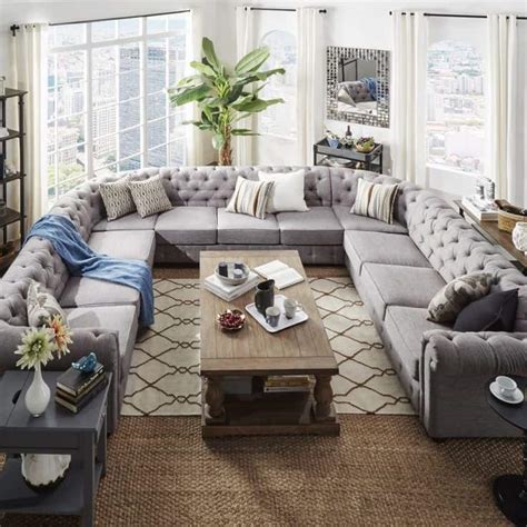 Sofas For Large Rooms 10 Tips For Styling Large Living