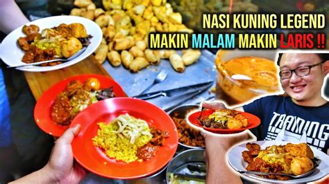 Yellow rice), or sometimes called nasi kunyit (indonesian for: NASI KUNING LEGENDARIS, MAKIN MALAM MAKIN RAMAI!! # ...