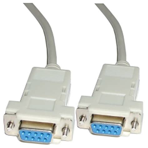 Null Modem Cable 5m Série Tpv Db9 Mh Cablematic