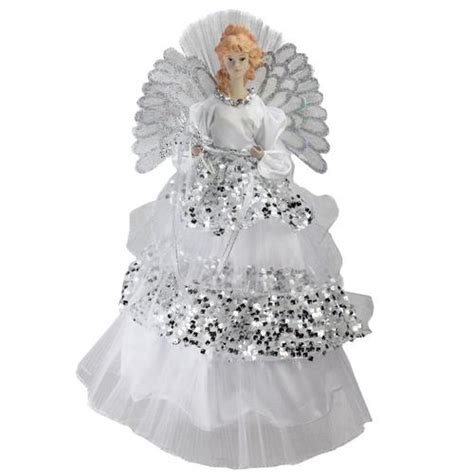 Northlight 16 In Angel White Christmas Tree Topper At
