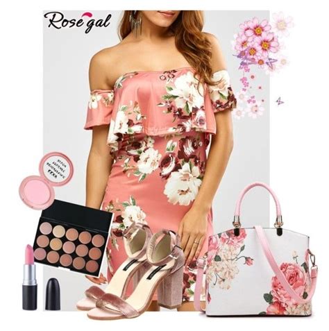 Rosegal 1 By Maja9888 Liked On Polyvore Off Shoulder Dress Dresses
