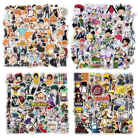 Buy Huantai 200 Pcs Mixed Anime Stickers Popular Classic Anime