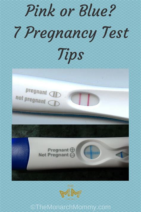 Pink Or Blue 7 Pregnancy Test Tips Themonarchmommy