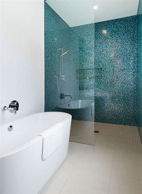 40 Blue Mosaic Bathroom Tiles Ideas And Pictures 2022