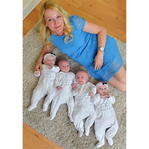 British Mother Defies Odds With Rare Natural Conception Of Quadruplets From Four Separate Eggs