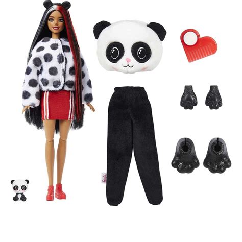 Купить куклу Барби Сюрприз в костюме Панды Barbie Cutie Reveal Doll With Panda Plush Costume