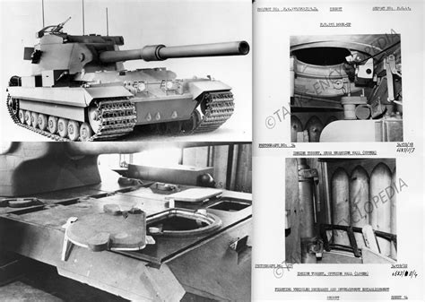 Fv215 A British Heavy Tank Concept Fitting The 183mm Gun From The