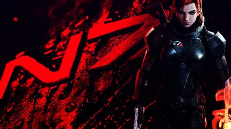 Mass Effect 3 Femshep Wallpaper By Undopantz On Deviantart