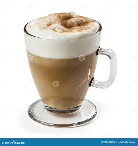 A Delicious Cappuccino With A Generous Serving Of Whipped Cream In A