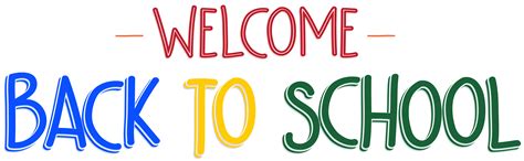 Clipart Welcome Back To School 101 Clip Art