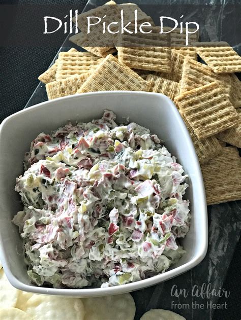 Dill Pickle Dip | Recipe | Dill pickle dip, Pickle dip, Dill pickle