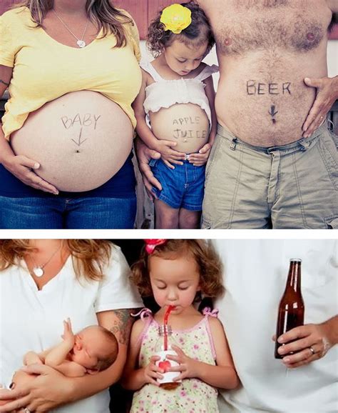 45 Lovely Photos Of Before And After Pregnancy