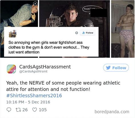 Woman Gets Sick Of Hypocritical Shirtless Men On Social Media Starts