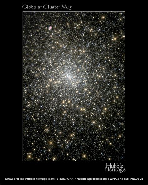 M15 Dense Globular Star Cluster Nasa Astronomy Picture Of The Day