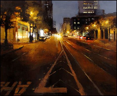 The Poet Of Painting Catherine La Rose Jeremy Mann City Painting