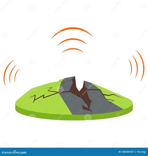 Earthquake Cartoon Icon