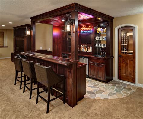 What better thing to do with your basement than to turn it into a bar? These 15 Basement Bar Ideas Are Perfect For the "Man Cave"