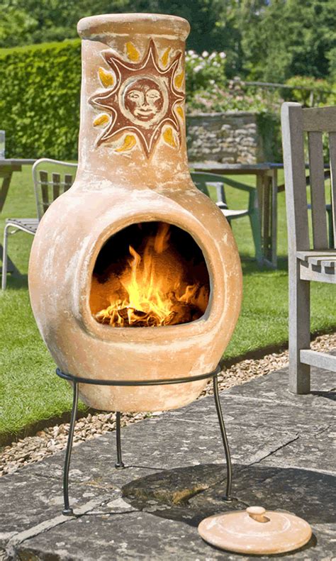 Terracotta Fire Pit Outdoor