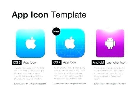 Ios app icon kit templates psd | free. Iphone App Icon Template Illustrator at Vectorified.com ...