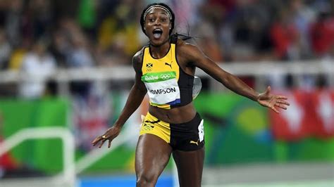 She was the first caribbean woman to win a gold medal for the 100 m event at the olympics, which she achieved in. Elaine Thompson beats fellow Jamaican Shelly-Ann Fraser-Pryce to win 100m gold