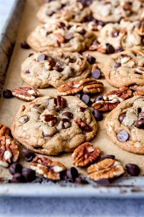 These Pecan Chocolate Chip Cookies Are Packed With Semisweet Chocolate