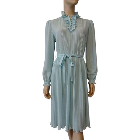 Powder Blue Vintage Dress Powdersk