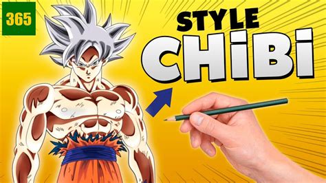 Comment Dessiner Goku Ultra Instinct Style Chibi Çocuk Gelişimi