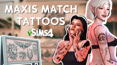 Share 84 Sims 4 Maxis Match Tattoos Best In Cdgdbentre