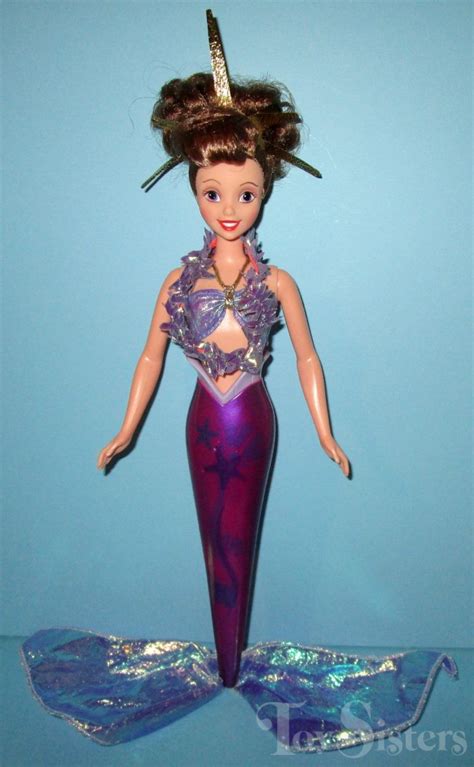 disney mattel little mermaid tropical splash attina doll toy sisters