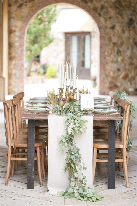 Tuscan Wedding Tablescape Wedding And Party Ideas 100 Layer Cake