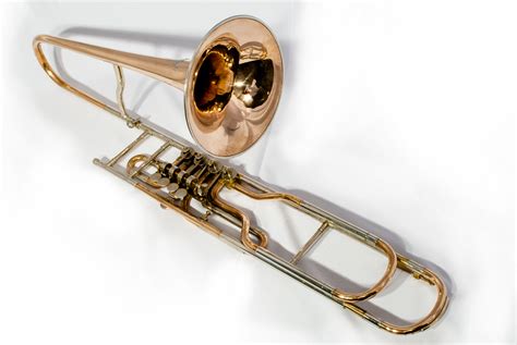 Stunning Valve Trombone By Vf Cerveny In Superb Condition Rose Brass