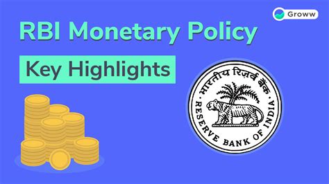 Rbi Monetary Policy Key Highlights Groww