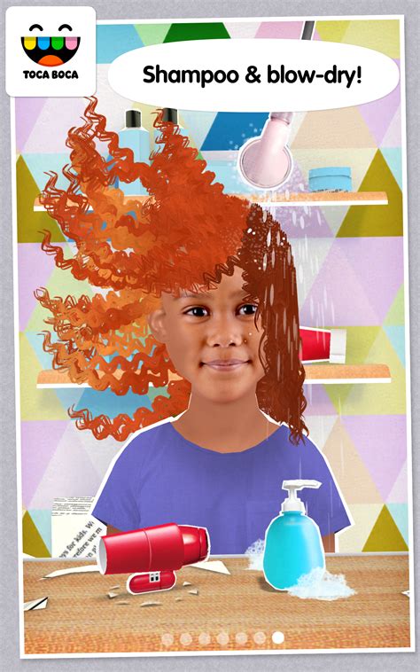 Children's educational games masha and the bear: Toca Hair Salon Me | Free Play and Download | Gamebass.com