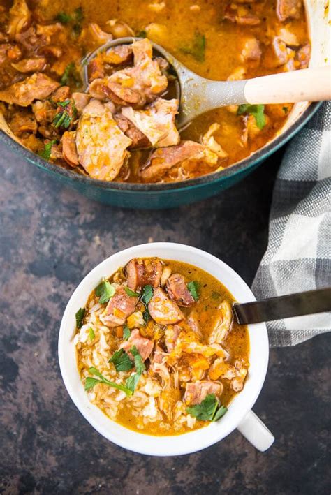 Smoked Chicken And Sausage Gumbo Slow Cooker Gourmet