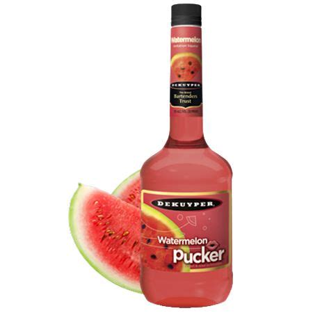 Dekuyper Pucker Watermelon Schnapps Liqueur Ml