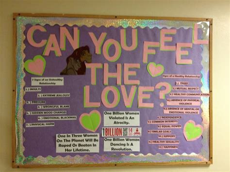 Healthy Dating Bulletin February Reslife Physical Education Bulletin Boards College Bulletin