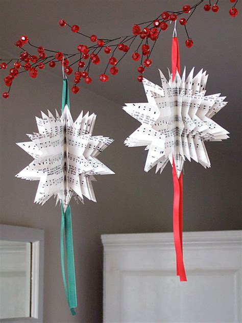 25 Easy Paper Christmas Ornaments You Can Make At Home Magment